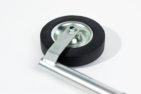 Koło podporowe  PRUFTREX średnica rury 48 x 2,5mm, obciążenie 150kg, wymiar koła 200x50, KPPRUA005