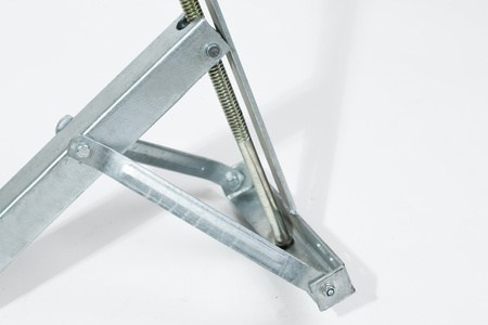 Podpora wykręcana kempingowa PRUFTREX obrotowa głowica SW19 z otworem 5 mm Obciążenie 900 kg, PWPRUA002