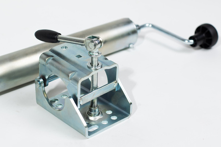 Koło podporowe PRUFTREX średnica rury 60x4 mm, obciążenie 400kg, wymiar koła 220x65 mm, KPPRUA002