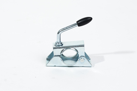 Obejma koła podporowego PRUFTREX Uchwyt zaciskowy, średnica rury 48 mm, obciążenie 250 kg, KOPRUA002