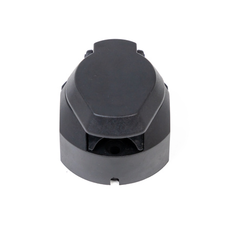 Gniazdo do przyczepy PRUFTREX 7-PIN 12V PVC + uszczelka, GNPRUC004