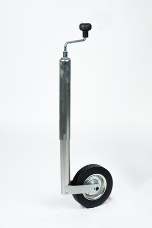 Koło podporowe  PRUFTREX średnica rury 48 x 2,5mm, obciążenie 150kg, wymiar koła 200x50, KPPRUA005