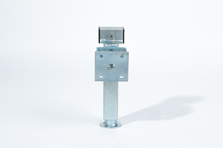 Noga podporowa PRUFTREX  uchylna z kołnierzem 85 mm,  średnica rury 60 x 4 mm, obciążenie 1300 kg, PNPRUA001