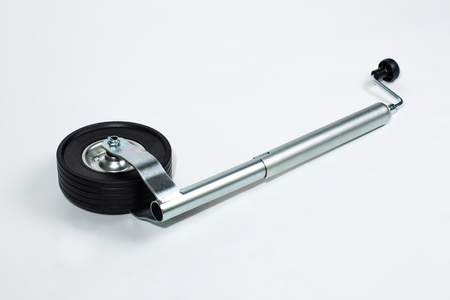 Koło podporowe PRUFTREX Średnica rury 48x2,5 mm obciążenie 200kg Wymiary koła 225x70 mm KPPRUA006