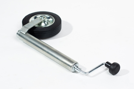 Koło podporowe  PRUFTREX średnica rury 48 x 2,5mm, obciążenie 150kg, wymiar koła 200x50, KPPRUA005