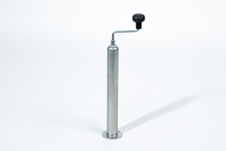 Podpora rurowa wysuwana na korbę PRUFTREX średnica rury 48 x 2,5 mm, obciążenie 500 kg, PRPRUA002