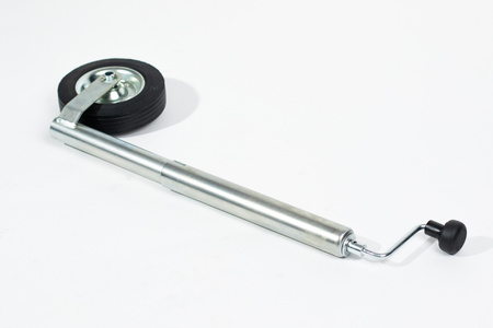 Koło podporowe  PRUFTREX średnica rury 48 x 2,5mm, obciążenie 150kg, wymiar koła 200x50, KPPRUA005