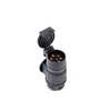Adapter gniazda przyczepy PRUFTREX 13/7-PIN długi , GAPRUC004