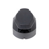 Gniazdo do przyczepy PRUFTREX 7-PIN 12V PVC + uszczelka, GNPRUC004